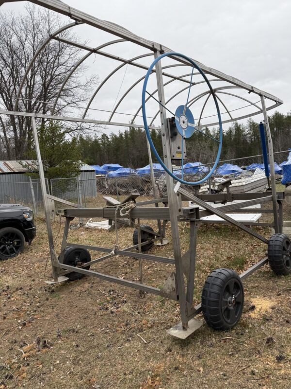 Used Newman Boat Lift 2600# capacity, 20' canopy - $1,700